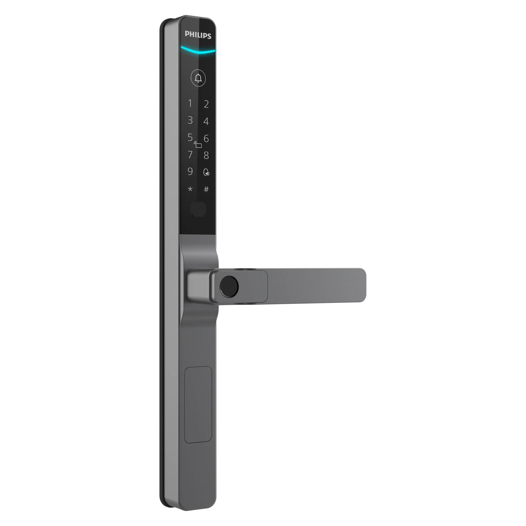 Philips DDL611S-5HBS узкопрофильный электронный замок — фото 2